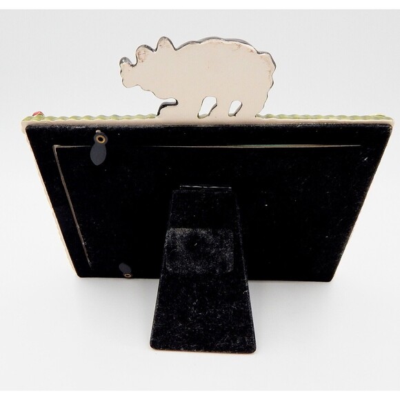 Blue Sky Clayworks Black Bear Picture Frame 2003 Heather Goldminc 4x6 Picture - Picture 6 of 11